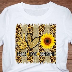 Women's Tee, Sunflower Shirt